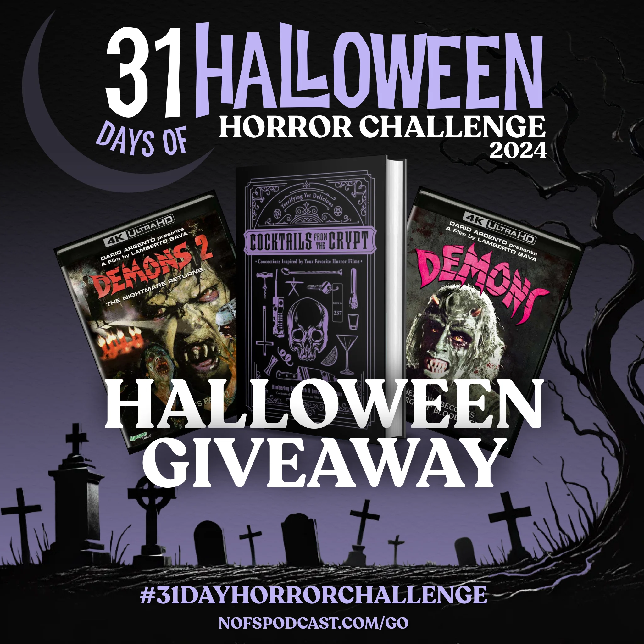 Join the Ultimate Halloween Movie Marathon with the #31DayHorrorChallenge from Nightmare on Film Street 2024